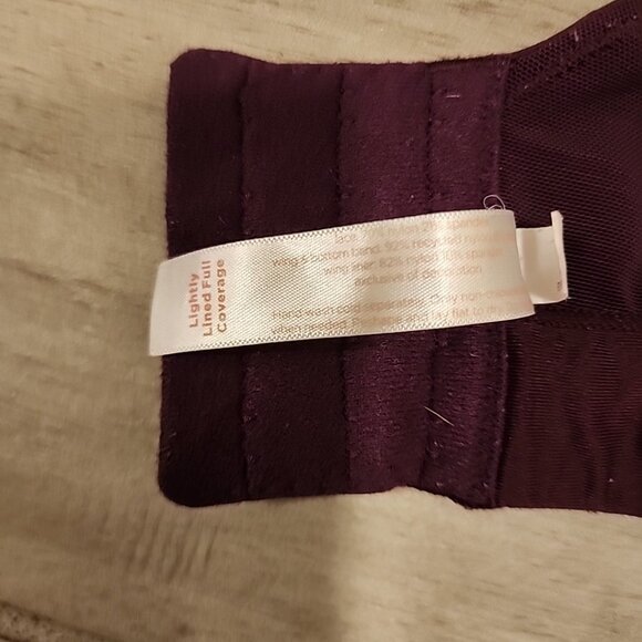 Cacique Lightly Lined Full Coverage Bra 40F Pink Underwire - Picture 4 of 4